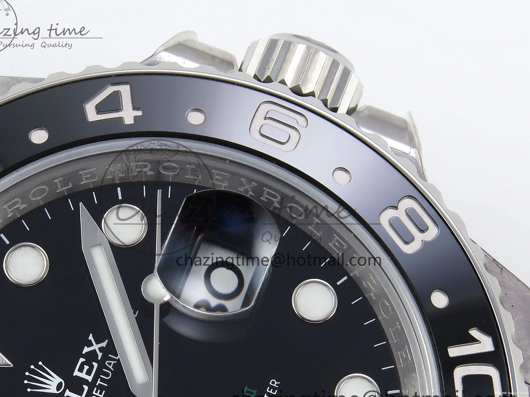 AAA Replica Watches HGF 1:1 SS VR3186 LN Edition II Master on Jubilee GMT CHS Premium Best Bracelet 116710 1460 904L 0102